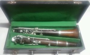 Beautiful Vintage Buffet Crampon clarinet Red Wood clarinette AS IS