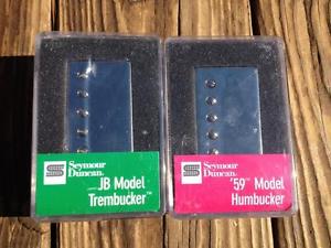 NEW Seymour Duncan TB-4 JB Trembucker Bridge & SH-1N 59 4 Conductor Set NICKEL