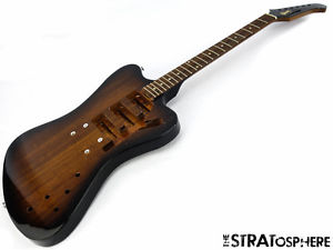 2015 Gibson Japan Firebird Non Reverse BODY & NECK Guitar Parts Vintageburst