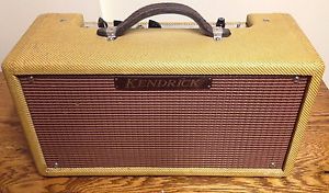Kendrick Model 1000 Tweed Reverb Unit, 6G15 Style Tube Reverb Tank