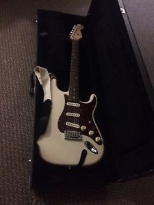 Fender American Deluxe Strat Ash Electric Guitar with case