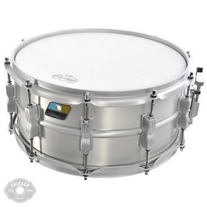 Ludwig Acrolite Classic Aluminum Snare Drum Matte Finish 6.5x14
