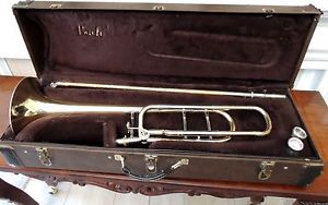 BACH Stradivarius 42 PROFESSIONAL TROMBONE  CHECKED OUT Ready!!  Free Ship