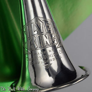 Vintage “Silver King” H. N. White Clarinet Sterling Silver Bell Astonishing Cond