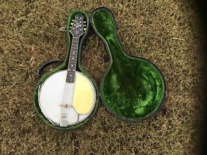 Gibson MB-4 Trap Door Mandolin Banjo 1917