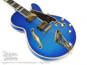 D'Angelico NYSS-3B (Blue Burst) Electric Free Shipping
