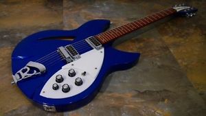 Rickenbacker 330 24 Midnight Blue 2011 Used Electric Guitar With Soft Case Japan