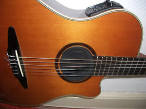 Yamaha APX 9 NA nylon elektro-akustische Gitarre mit Mikro!