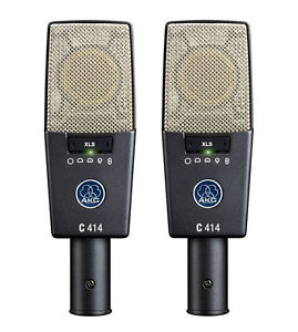 AKG C414 XLS ST Condensateur Microphones (STéréo paire)