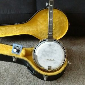 Vintage VEGA BANJO 5 string resonator with hard shell case 60s-70s? BEAUTIFUL!!