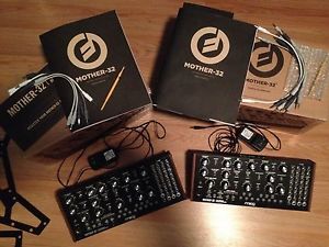 Moog Mother-32 (x 2) with 3-Tier Rack