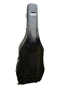 Case Flightcase fibre for double bass black new 3/4 size