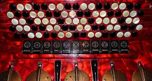 Italian knob Accordion Scandalli 120 bass
