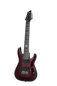 Schecter Damien Elite-8 Eight String Electric Guitar - Crimson Red