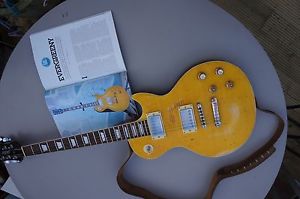 Les Paul Standard guitar Greeny 1959 double take amazing 1 off relic hand made