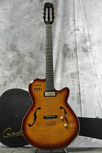 GODIN  MULTIAC JAZZ SA LB  Electric Guitar w/HardCase Used #U221