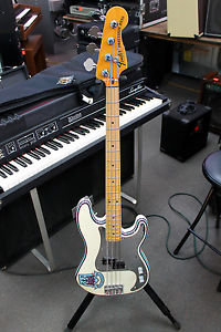 Fender Steve Harris Precision Bass Guitar Olympic White w/Gig Bag NEW