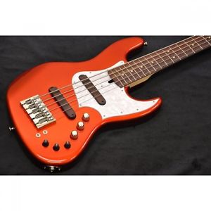 XOTIC XJ-1T 5st 5-string Candy Orange/Alder/Rose Gig case From JAPAN #H102