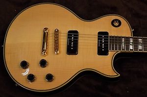 NEW! PRESTIGE Heritage Premier P90 Flame Maple with Hard Shell Case