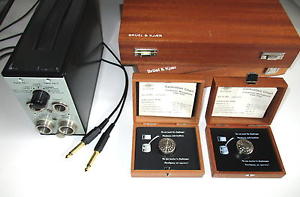 Bruel & Kjaer (B+K) 4145/2660/2807 Microphone Complete Stereo Set