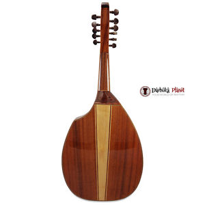 Professional Turkish Oud Flat "The Shine Star" + Soft Case - Cat#FL1DC +Pickup