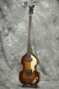HOFNER / 500/1 Brown Electric bass w/ Hard case Right hand From JAPAN
