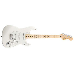 Fender Standard Stratocaster HSS Guitar Maple Arctic White DEMO