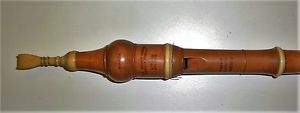 Beautiful antique SIMPSON OXFORD STREET LONDON Boxwood Flageolet flute