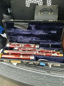 Vintage Conn Bassoon W/ Bocal and Case Made in Germany # 13813