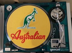 Gemini PT-2410 Special Edition DJ Direct Drive Professional Turntables Pair