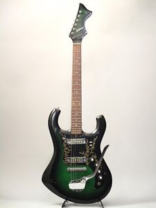 SEKOVA BIG HORN Green Used Electric Guitar Free Shipping EMS