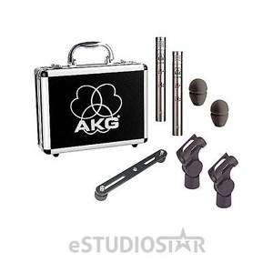 AKG C451B ST Stereo Recording Shotgun Condenser Microphone Set