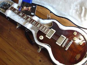 2014 GIBSON LES PAUL STANDARD PREMIUM PLUS ROOT BEER BEAUTIFUL AAAA FLAMETOP