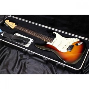 Fender USA American Deluxe Stratocaster N3 3CS/R w/hard case From JAPAN #H91