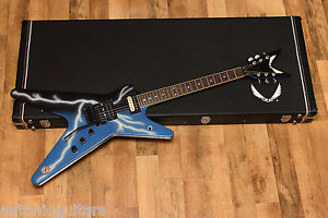 Dime ML Guitar Lightning Bolt pre endorsement of Pantera Dimebag Darell