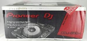 Pioneer CDJ-850-K Pro Multi-Format Media CD/MP3 Player/Turntable (PB1005303)