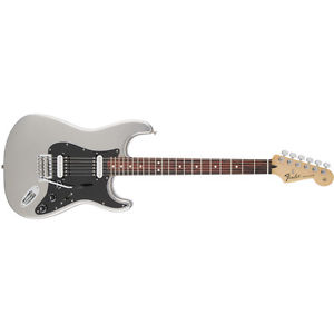 Fender Standard Stratocaster HH Strat Rosewood Fretboard Ghost Silver DEMO