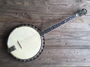 Vintage 1928 Vega Tenor Banjo Vegaphone Professional