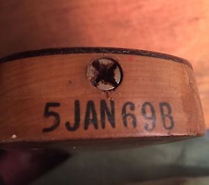 Vintage Fender Precision Bass Neck