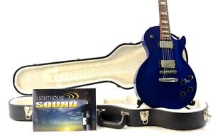 2012 Gibson Nitrous Les Paul Studio Electric Guitar - Cosmic Cobalt Blue w/OHSC