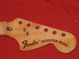 Fender 1973 USA Maple Telecaster Deluxe Neck 2