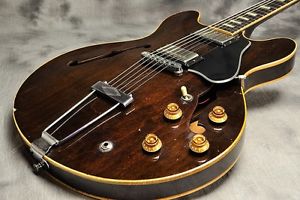 Gibson ES-335TD Walnut Used Guitar Free Shipping from Japan #g927