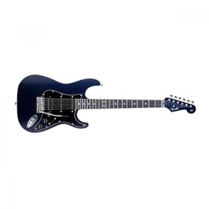 Fender Japan Aerodyne Stratocaster Medium Scale HSS Gun Metal Blue Guitar New