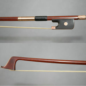 E.Sartory Model Master Pernambuco Wood Cello Bow 4/4 83.2g 14K Gold
