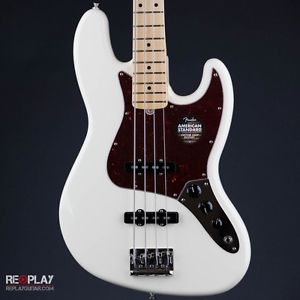 Fender American Standard Jazz Bass Olympic White