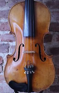 A Fine Old Violin Labelled "Jt Derazey"