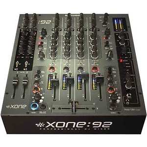 Allen & Heath Fader Professional 6 Channel Club/DJ Mixer With Faders - XONE:92