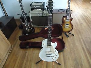 Epiphone Elitist Les Paul studio , arctic white , Fujigen , made in japan