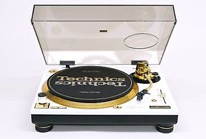 Technics SL-1200 LTD (Customised WHITE/GOLD color)