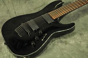 SCHECTER AD-C-7 BLK Electric Free Shipping